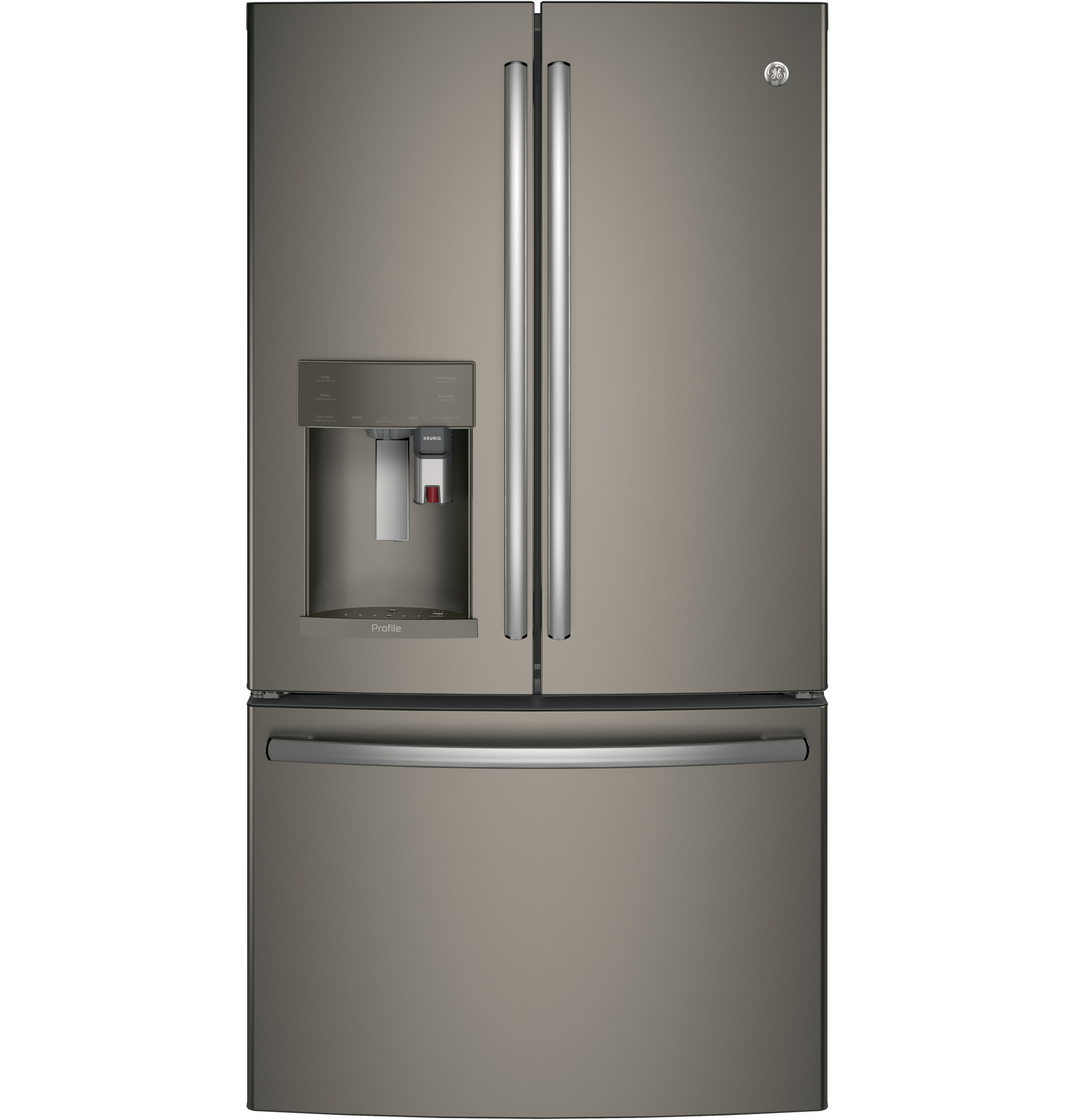 GE Profile™ Series ENERGY STAR® 27.7 Cu. Ft. French-Door Refrigerator with Keurig® K-Cup® Brewing System