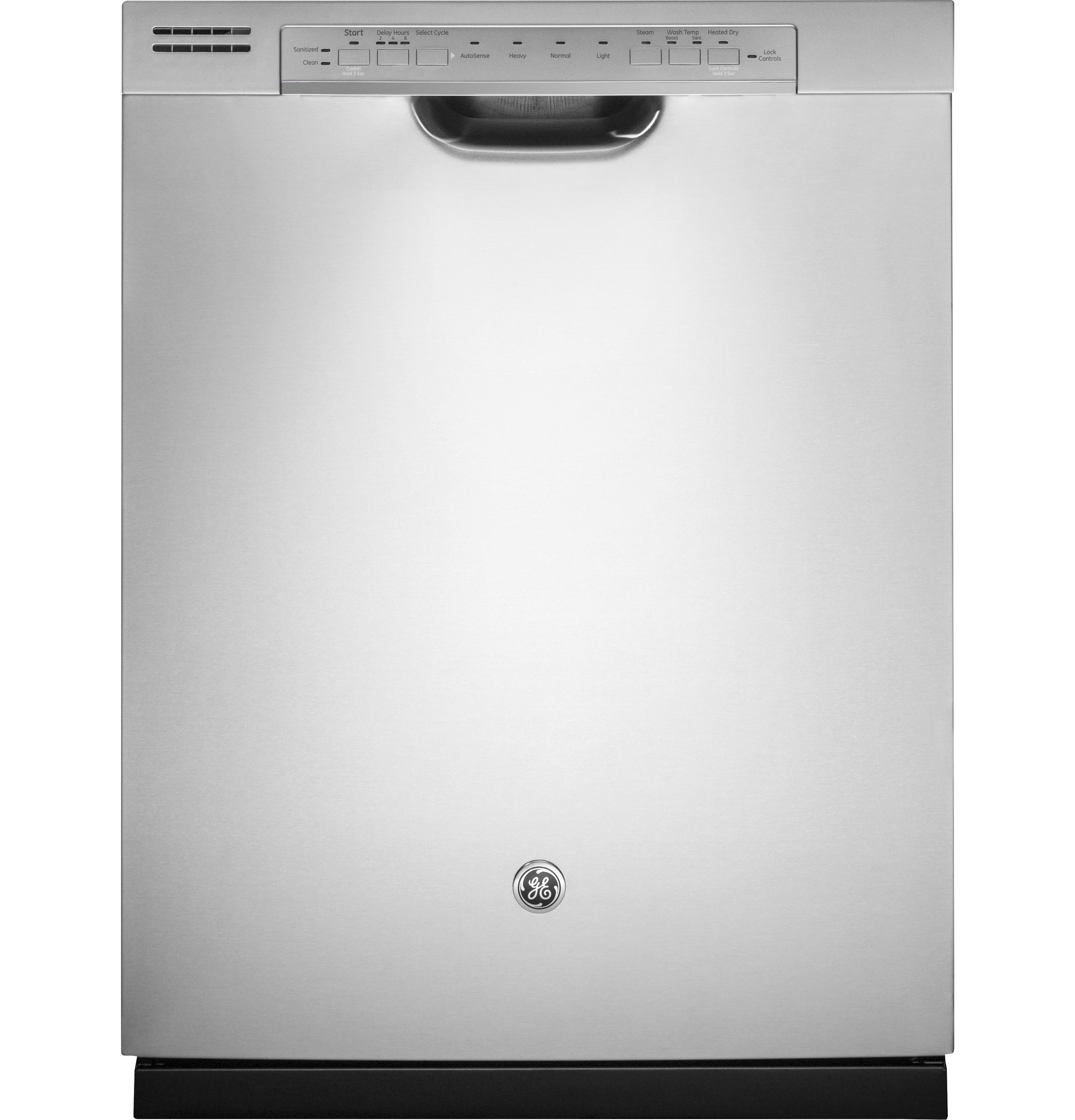 GE® ENERGY STAR® Stainless Steel Interior Dishwasher with Front Controls