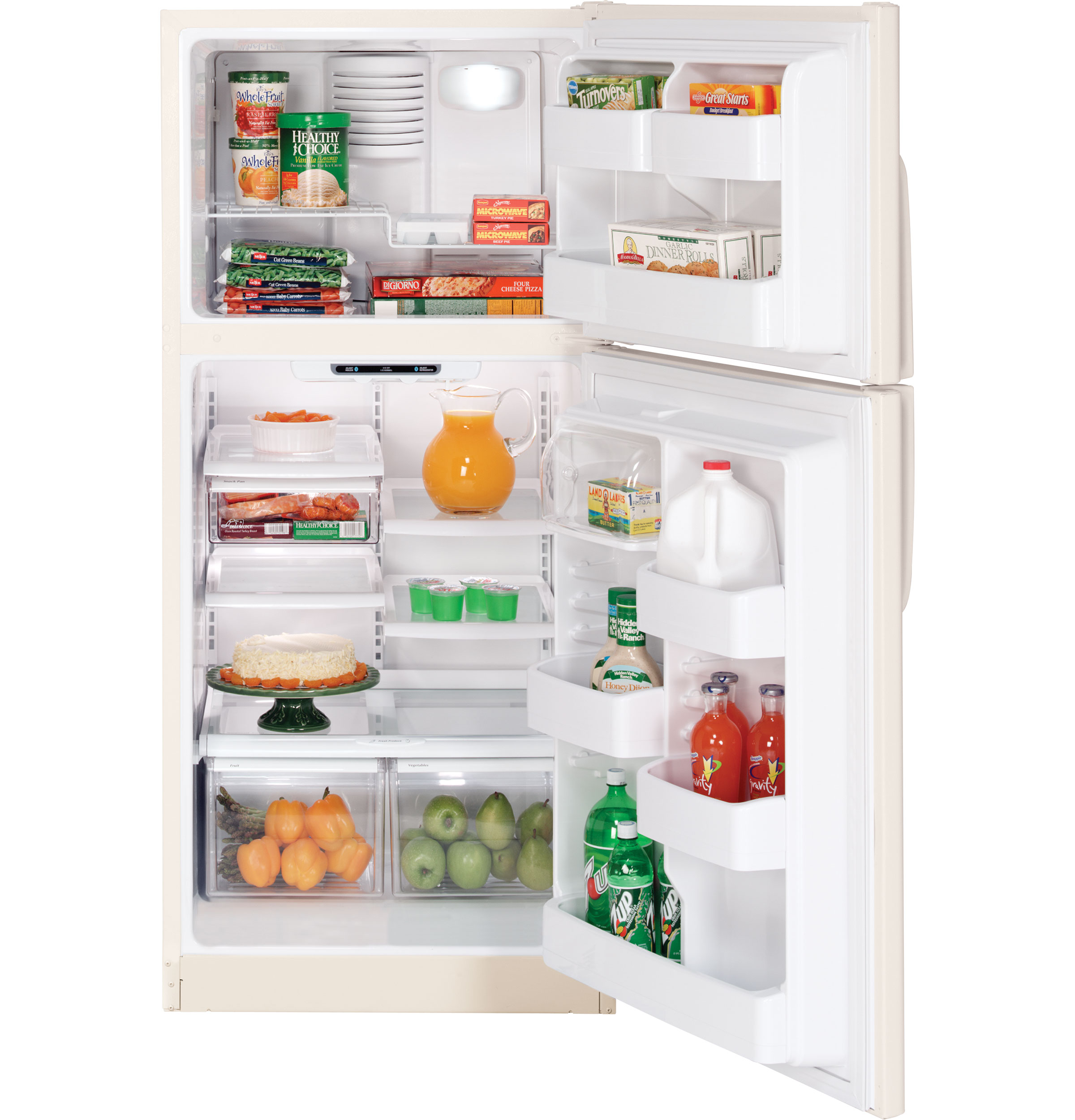 GE® ENERGY STAR® 18.22 Cu. Ft. Top-Freezer Refrigerator