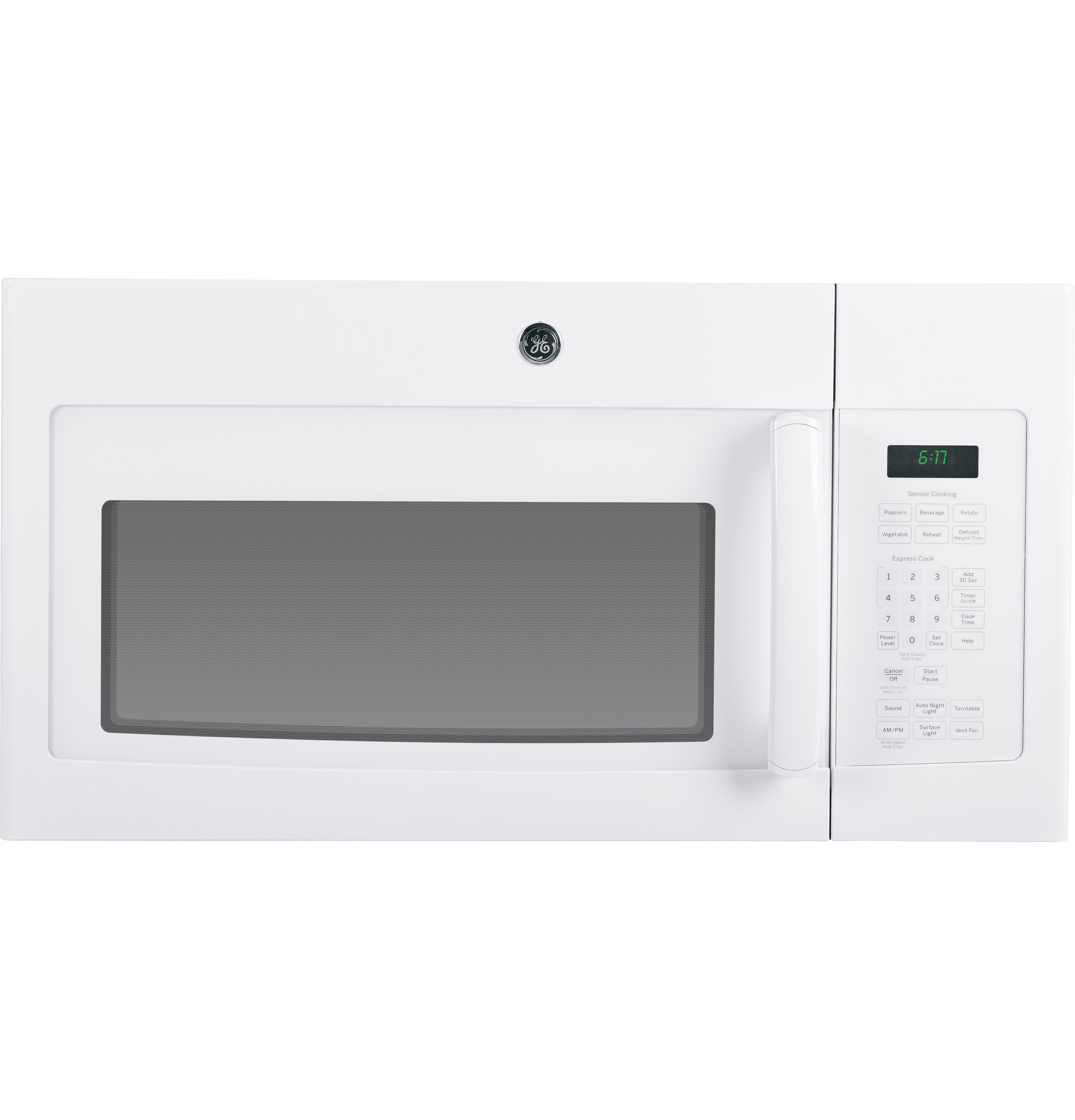 GE® Series 1.7 Cu. Ft. Over-the-Range Sensor Microwave Oven