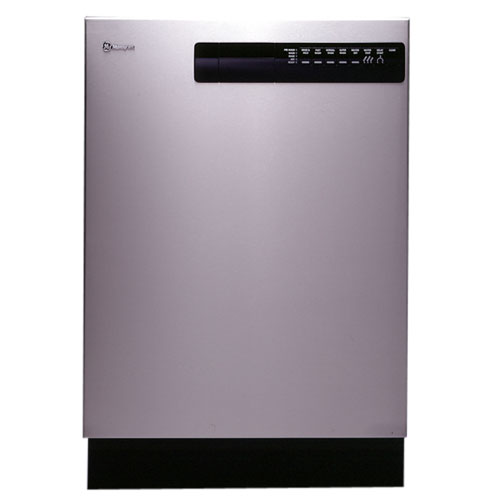 GE Monogram® European-Design Stainless Steel Dishwasher with Stainless Steel Interior