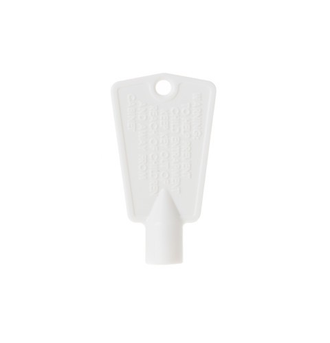 Freezer door key