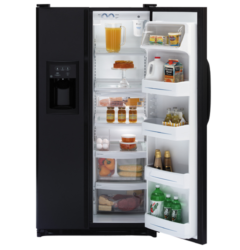 GE® 24.9 Cu. Ft. Side-By-Side Refrigerator with Dispenser