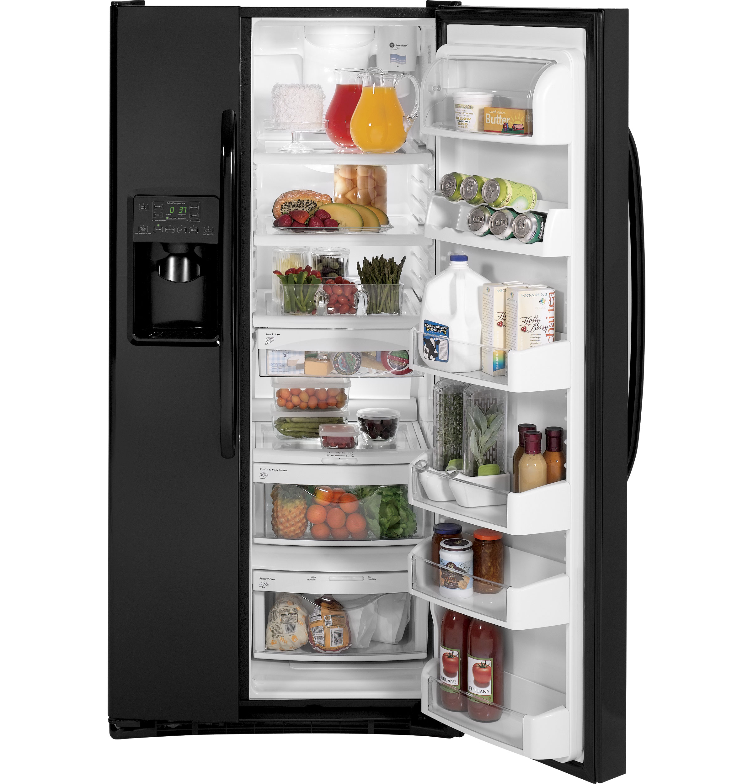 GE® ENERGY STAR® 25.9 Cu. Ft. Side-By-Side Refrigerator with Dispenser