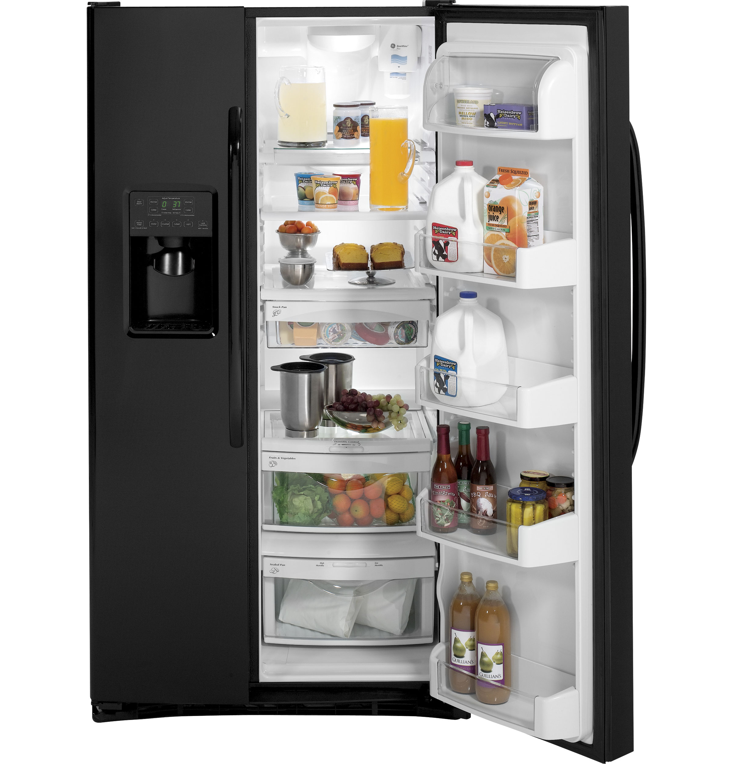 GE® ENERGY STAR® 25.9 Cu. Ft. Side-By-Side Refrigerator with Dispenser