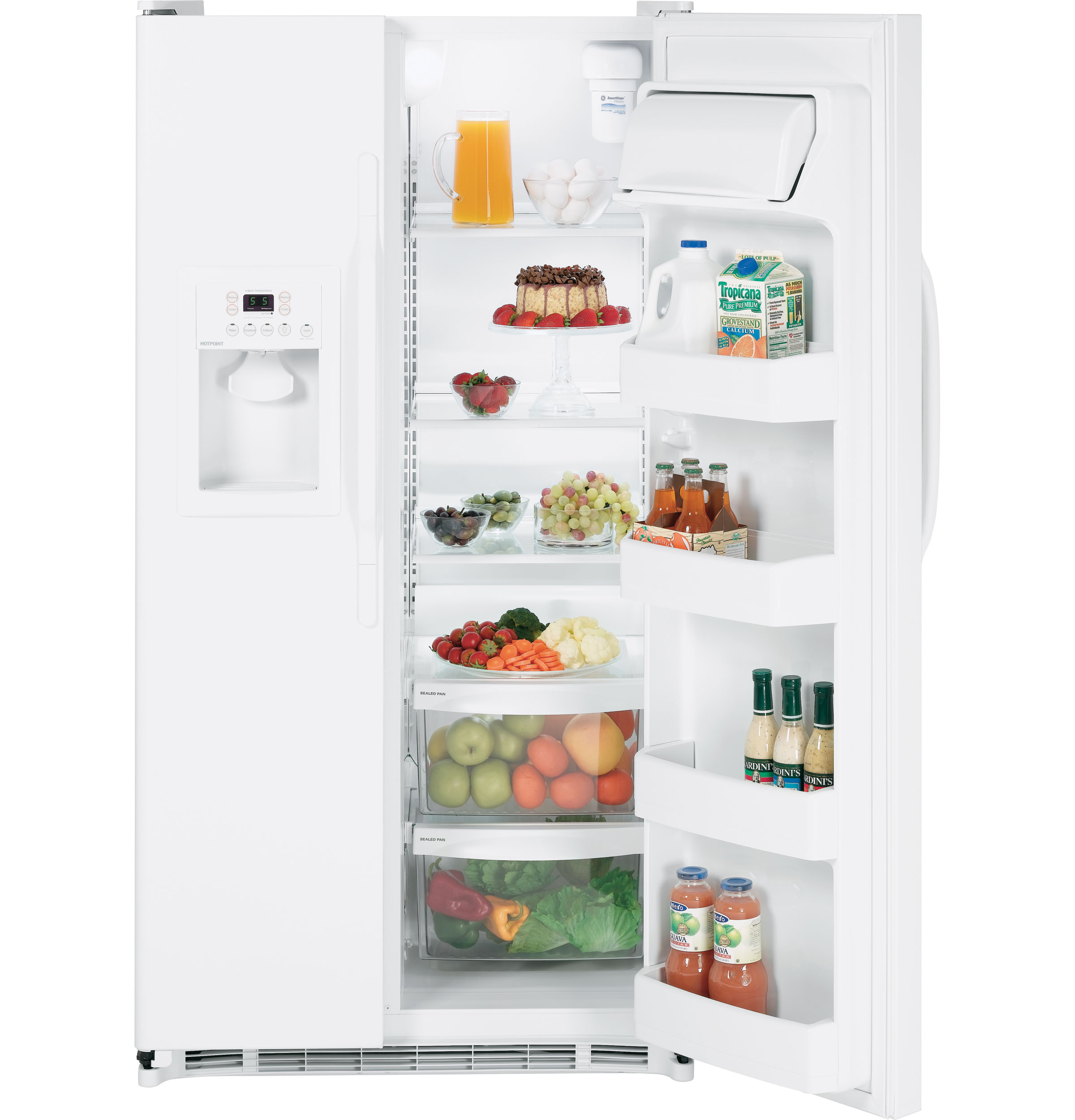 Hotpoint® 25.0 Cu. Ft. Side-By-Side Refrigerator with Dispenser