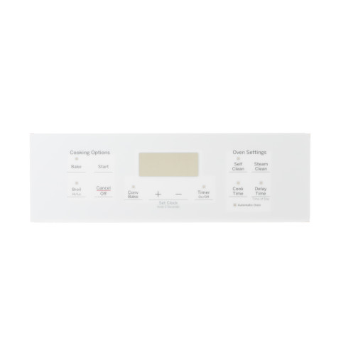 RANGE CONTROL PANEL - WHITE