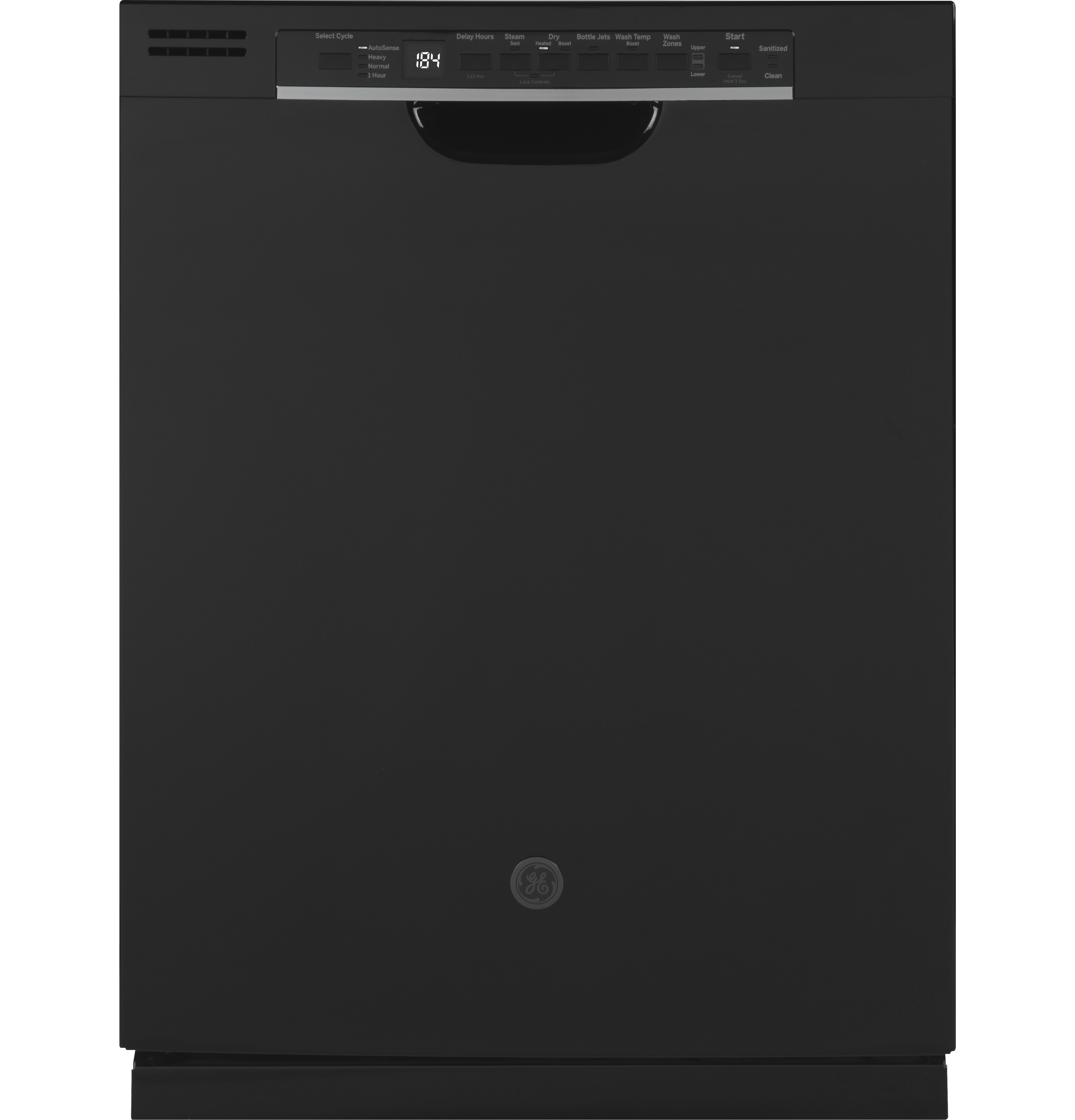 GE® ENERGY STAR® Front Control with Plastic Interior Dishwasher with Sanitize Cycle & Dry Boost
