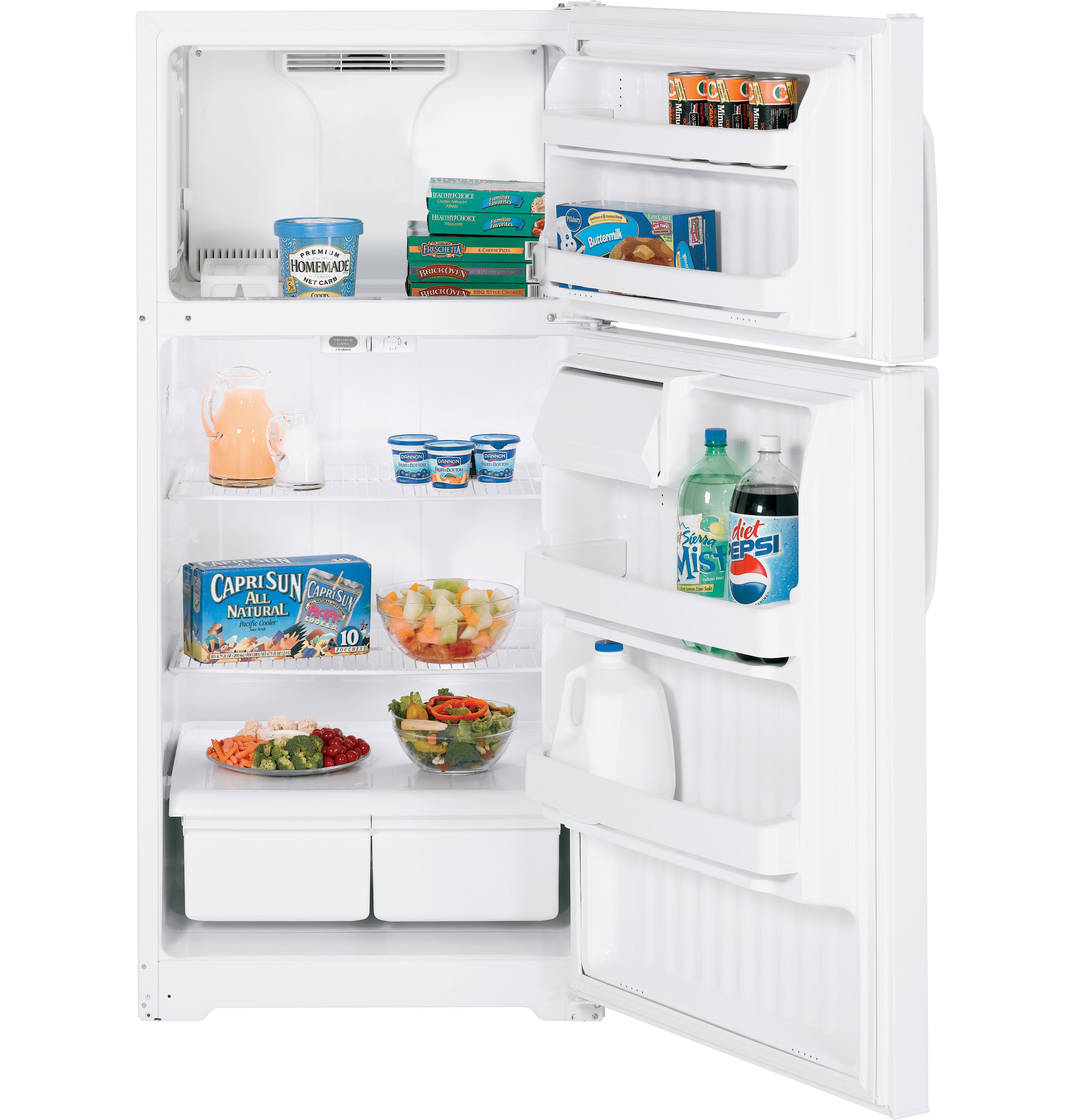 GE® ENERGY STAR® 15.5 Cu. Ft. Top-Freezer Refrigerator