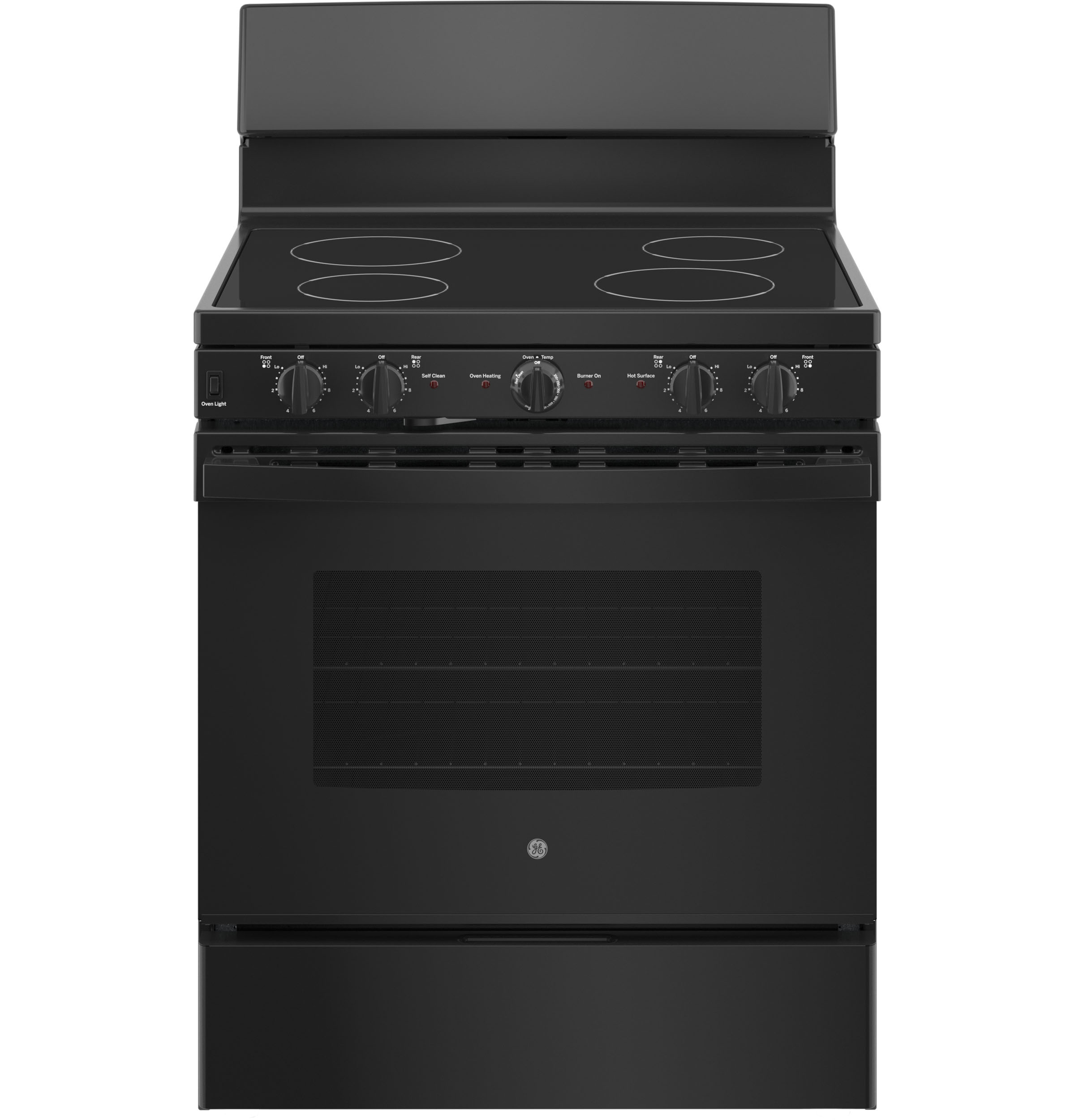 GE® ENERGY STAR® 30” Free-Standing Electric Radiant Smooth Cooktop Range