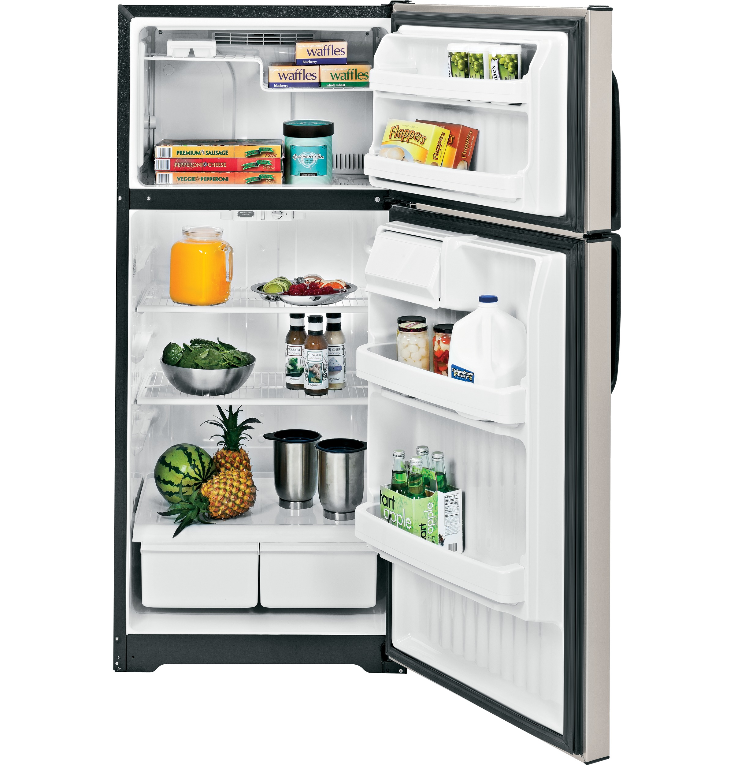 GE® ENERGY STAR® 18.1 Cu. Ft. Top-Freezer Refrigerator