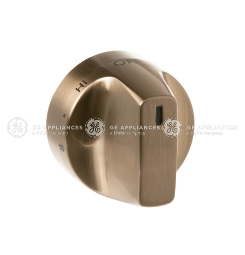 Brushed Bronze Single Element Knob