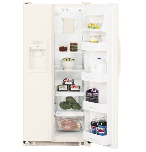 GE® 19.9 Cu. Ft. Side-By-Side Refrigerator with Dispenser