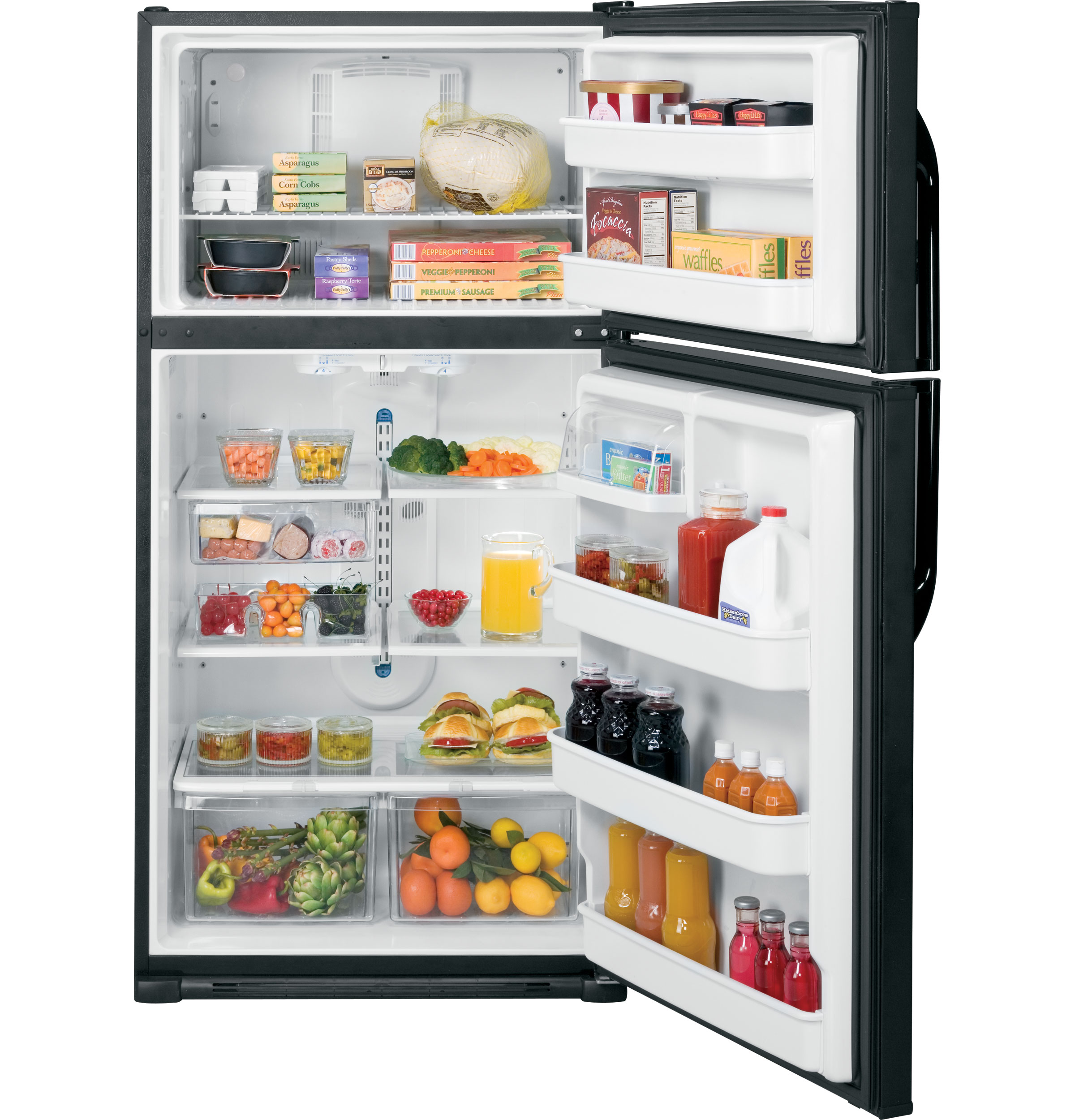 GE® 21.0 Cu. Ft. Top-Freezer Refrigerator