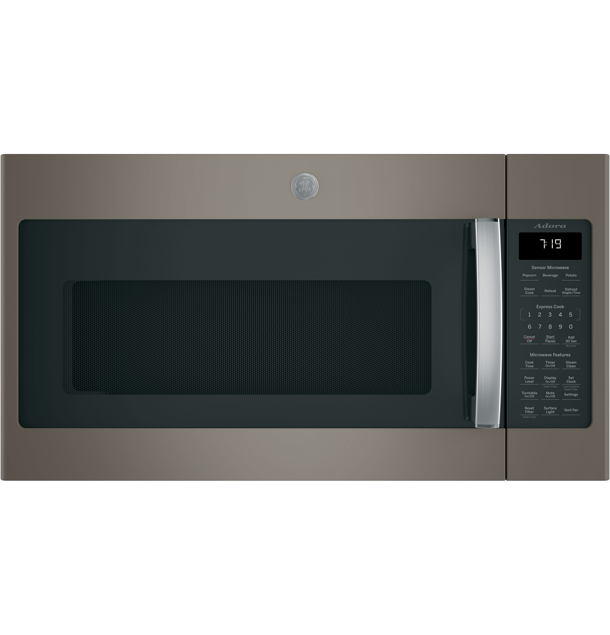 Adora series by GE® 1.9 Cu. Ft. Over-the-Range Sensor Microwave Oven