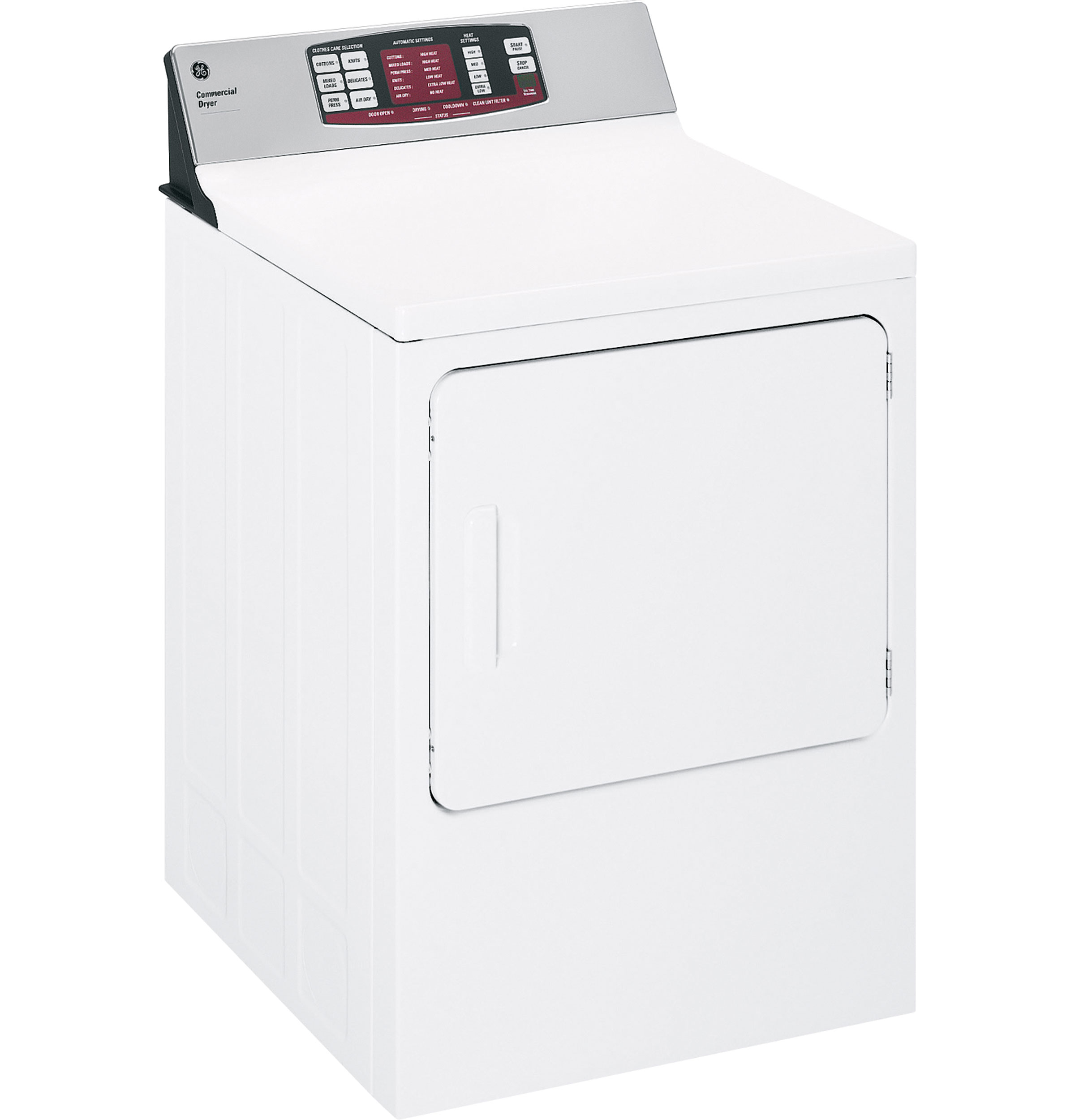GE® 7.0 Cu. Ft. Super Capacity Gas Commercial Dryer