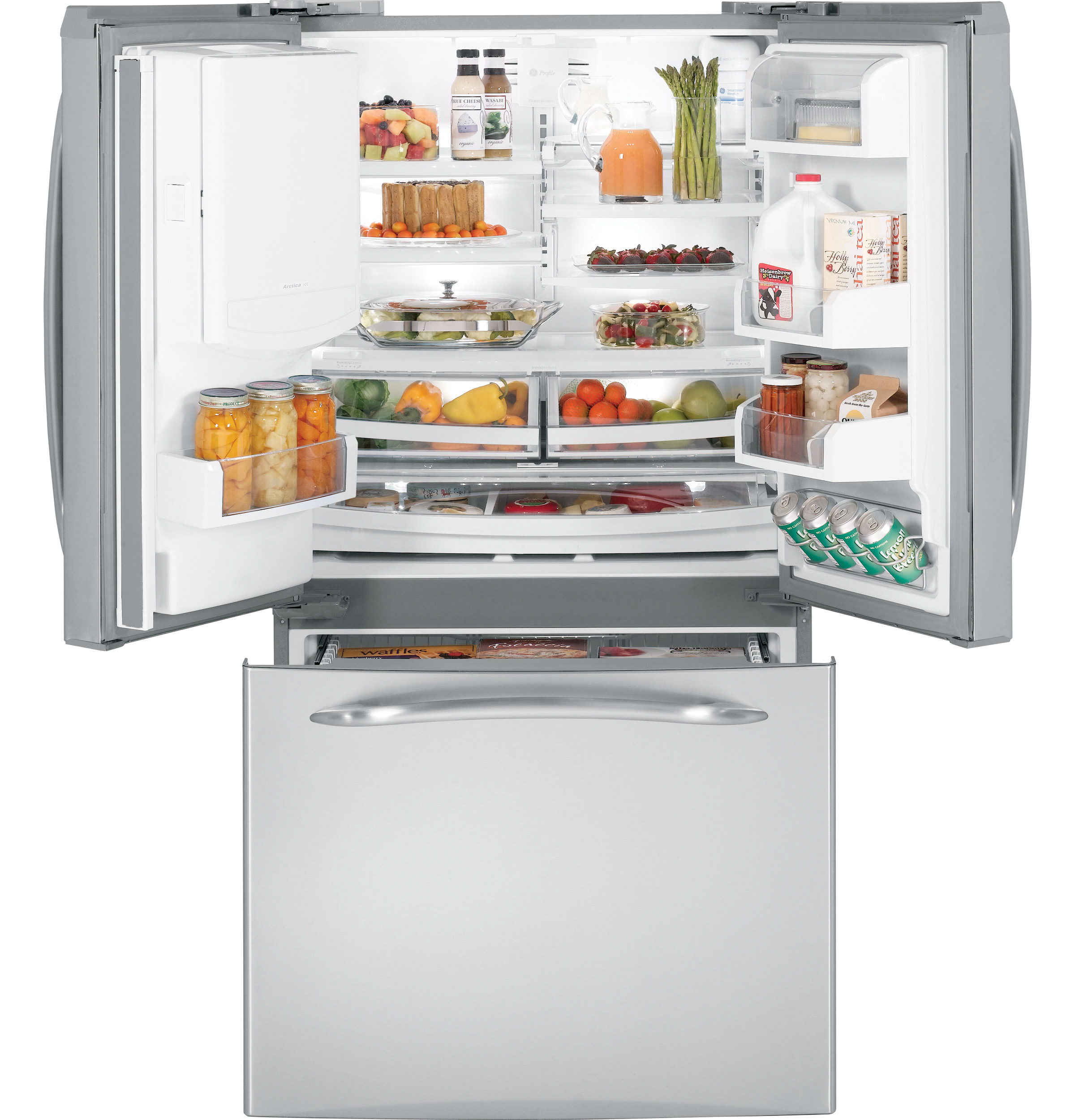 GE Profile™ ENERGY STAR® 20.9 Cu. Ft. French-Door Refrigerator
