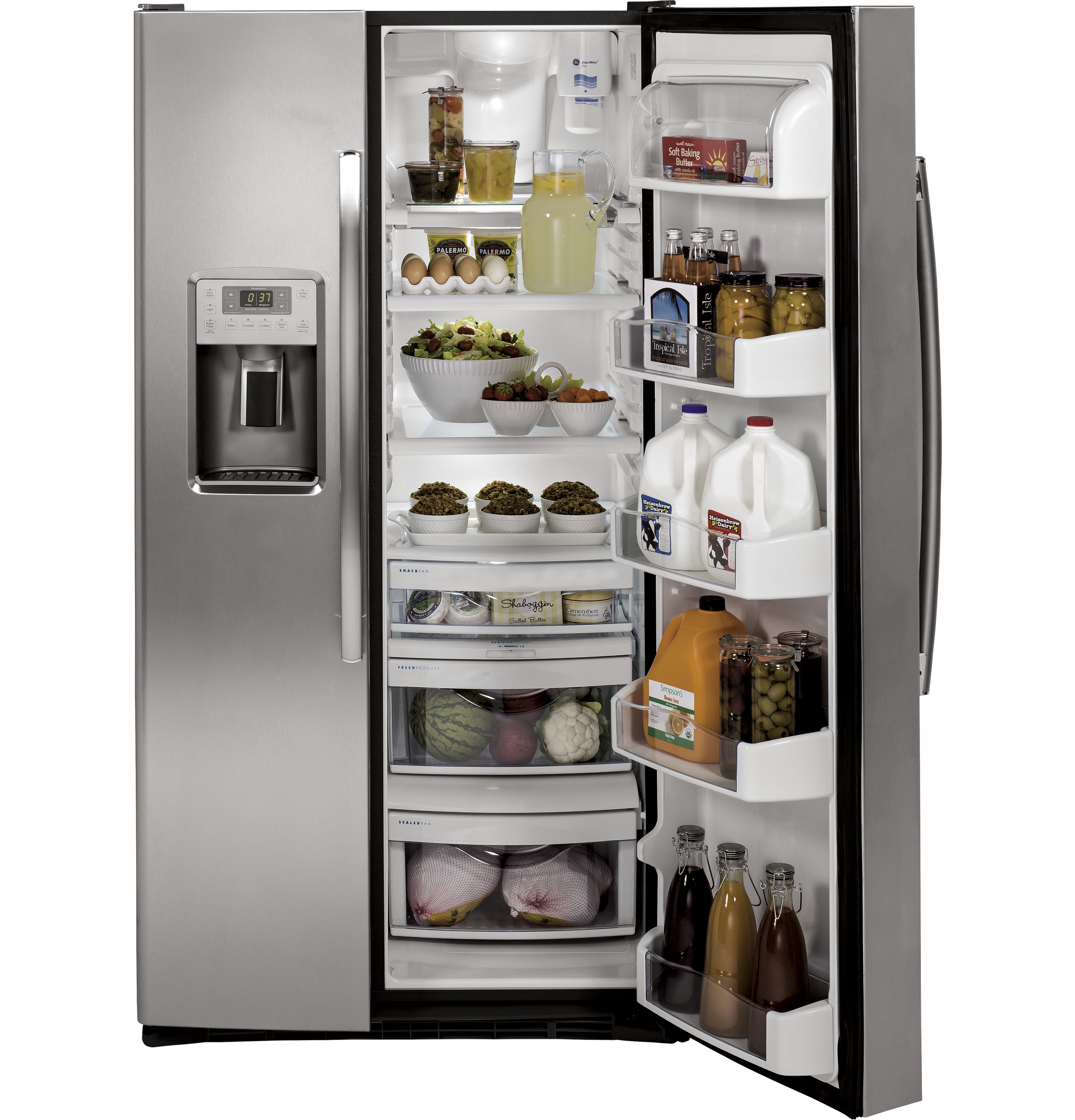 GE Profile™ Series 28.2 Cu. Ft. Side-by-Side Refrigerator