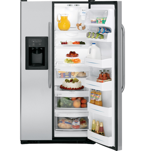 GE® ENERGY STAR® 23.1 Cu. Ft. Side-By-Side Refrigerator with Dispenser