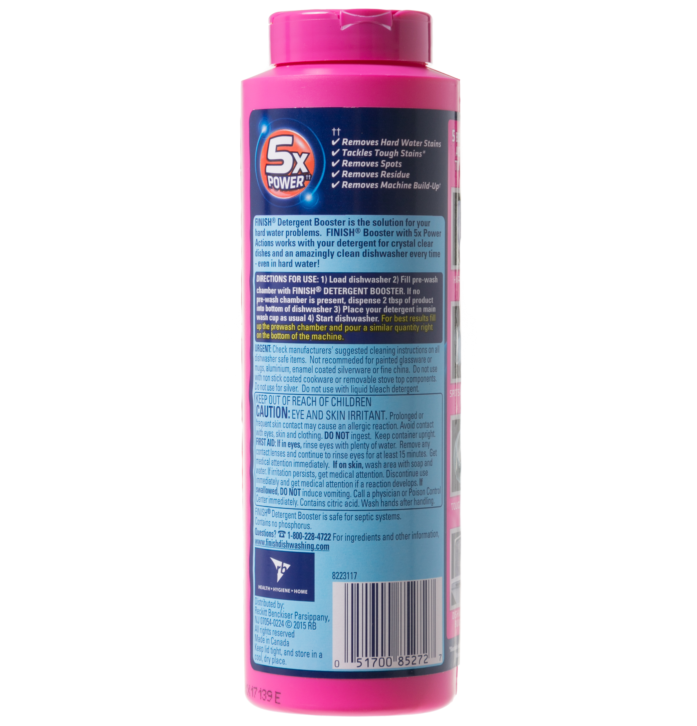 WX10X10022 Dishwasher Finish® Detergent Booster GE Appliances Parts