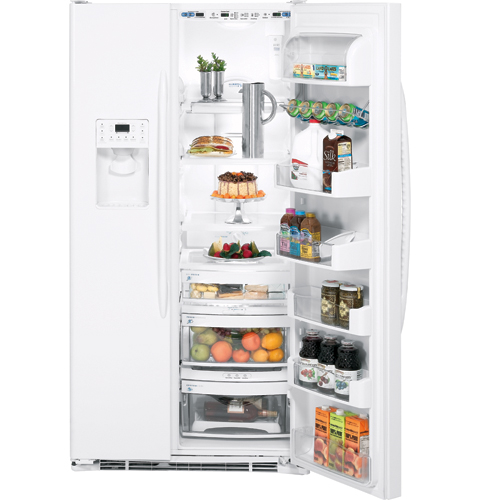 GE Profile™ Counter-depth 24.6 Cu. Ft. Side-by-Side Refrigerator