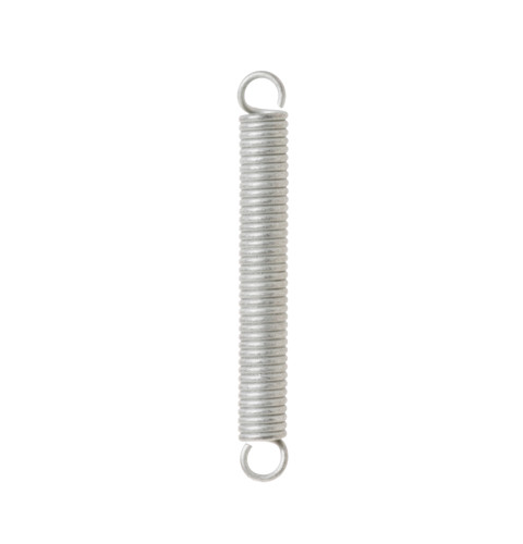 Refrigerator spring door closure