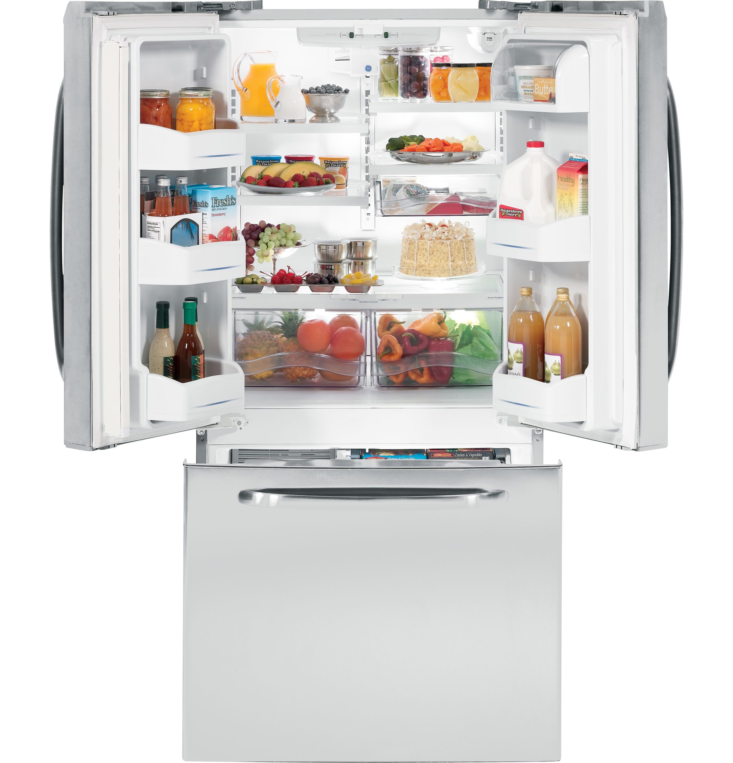 GE® 22.1 Cu. Ft. French-Door Refrigerator
