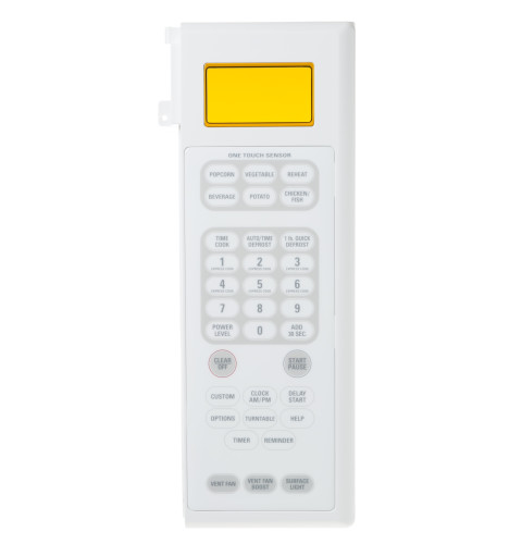 MICROWAVE CONTROL PANEL - WHITE