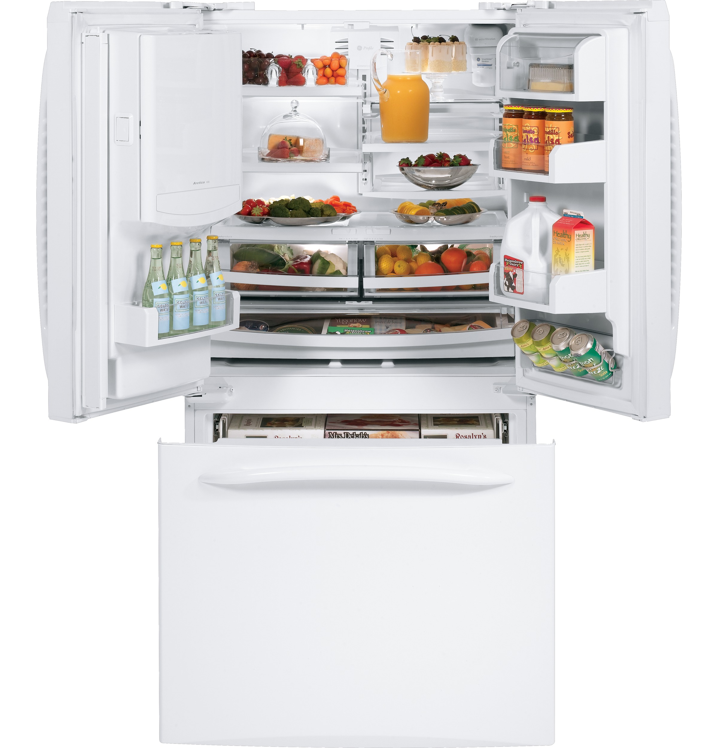 GE Profile™ ENERGY STAR® 25.1 Cu. Ft. French-Door Refrigerator
