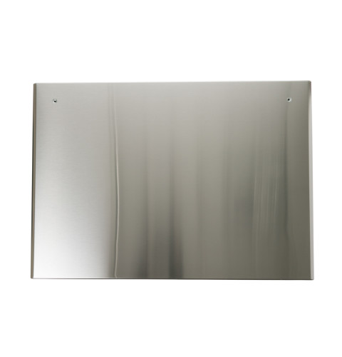 Refrigerator freezer door café service (stainless steel)