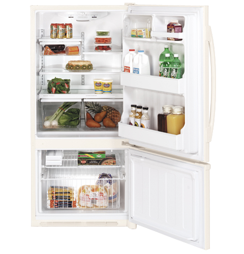 GE® ENERGY STAR® 18.1 Cu. Ft. Bottom-Freezer Door Refrigerator