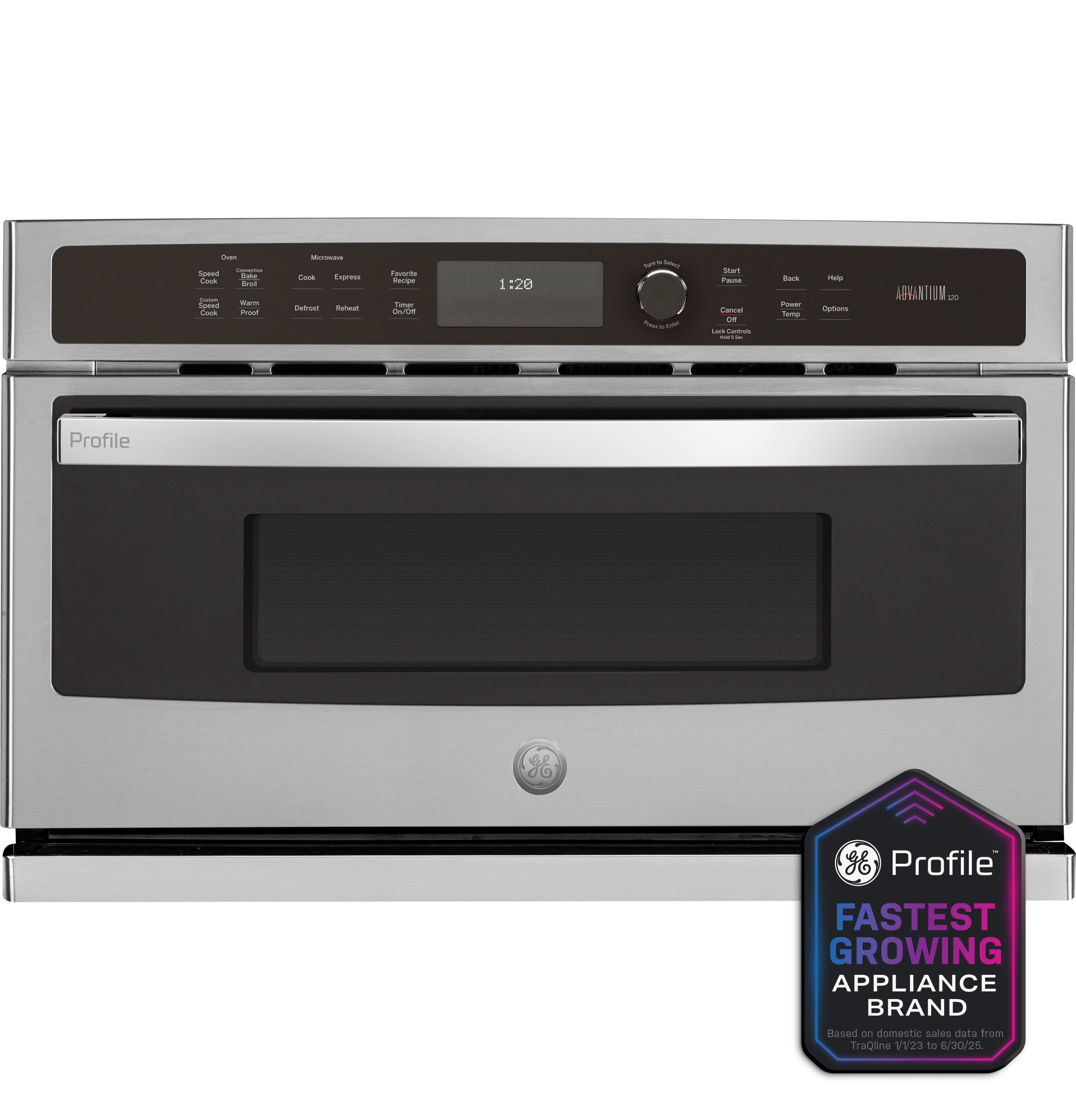 GE Profile™ 30 in. Single Wall Oven with Advantium® Technology