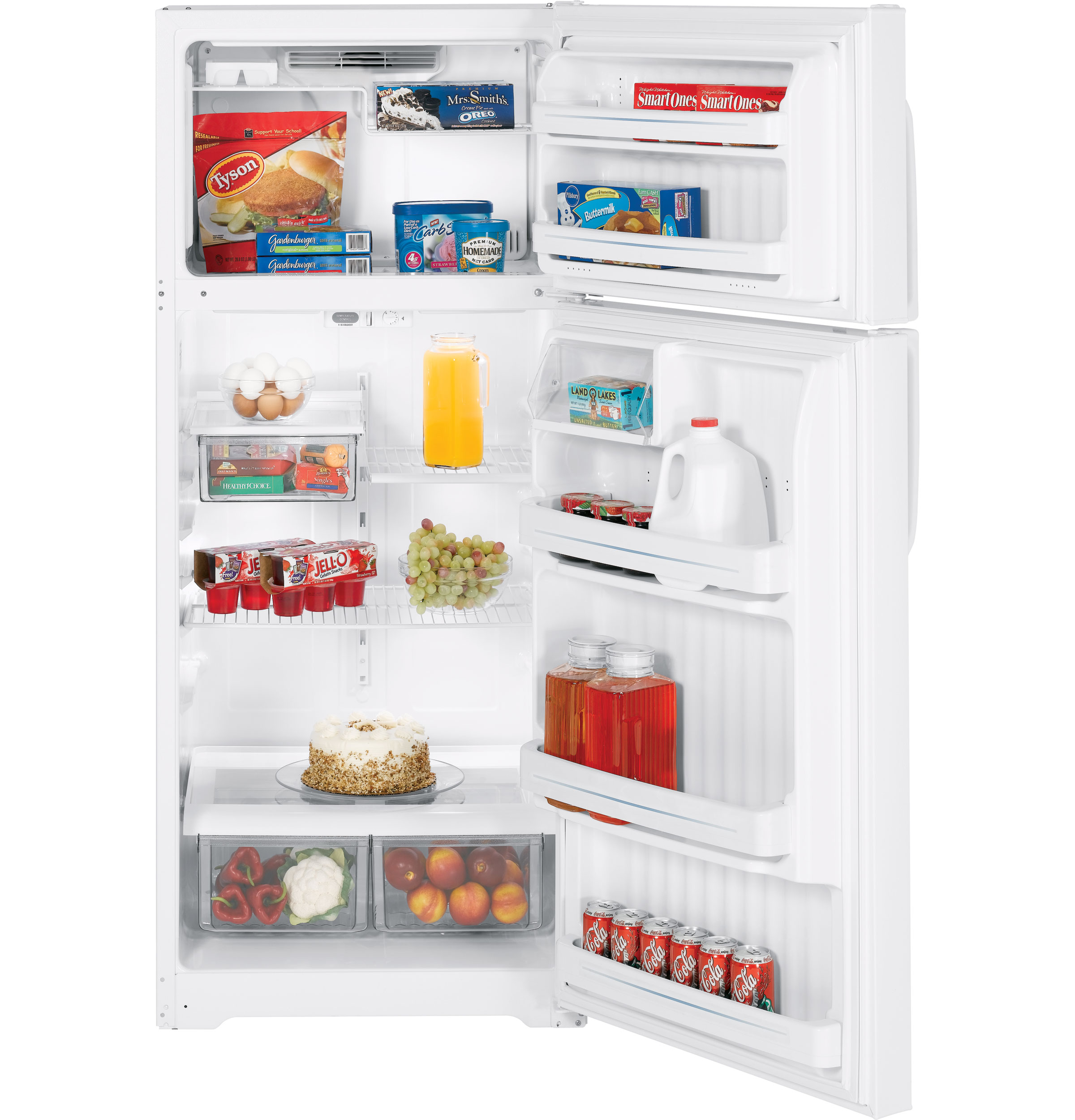 GE® 18.2 Cu. Ft. Top-Freezer Refrigerator