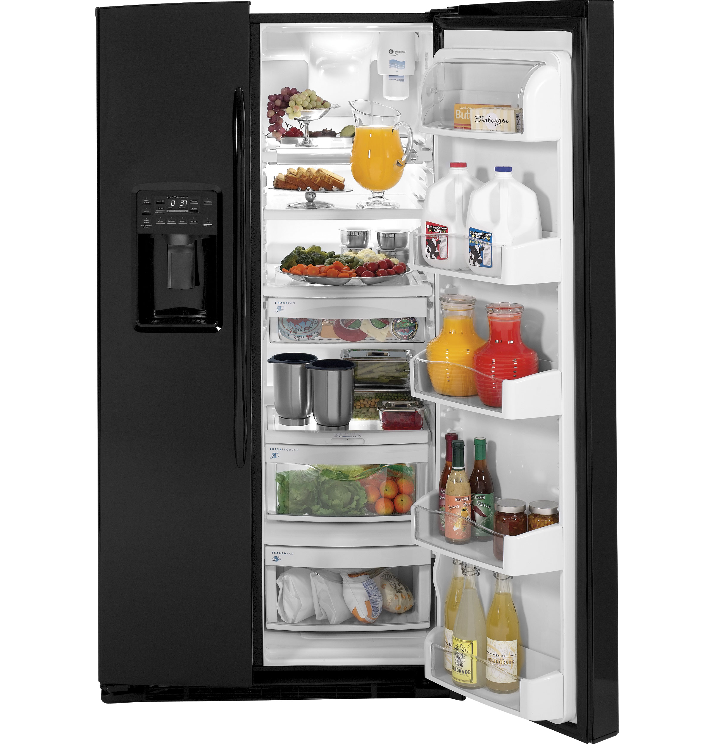 GE Profile™ ENERGY STAR® 25.9 Cu. Ft. Side-by-Side Refrigerator with Dispenser