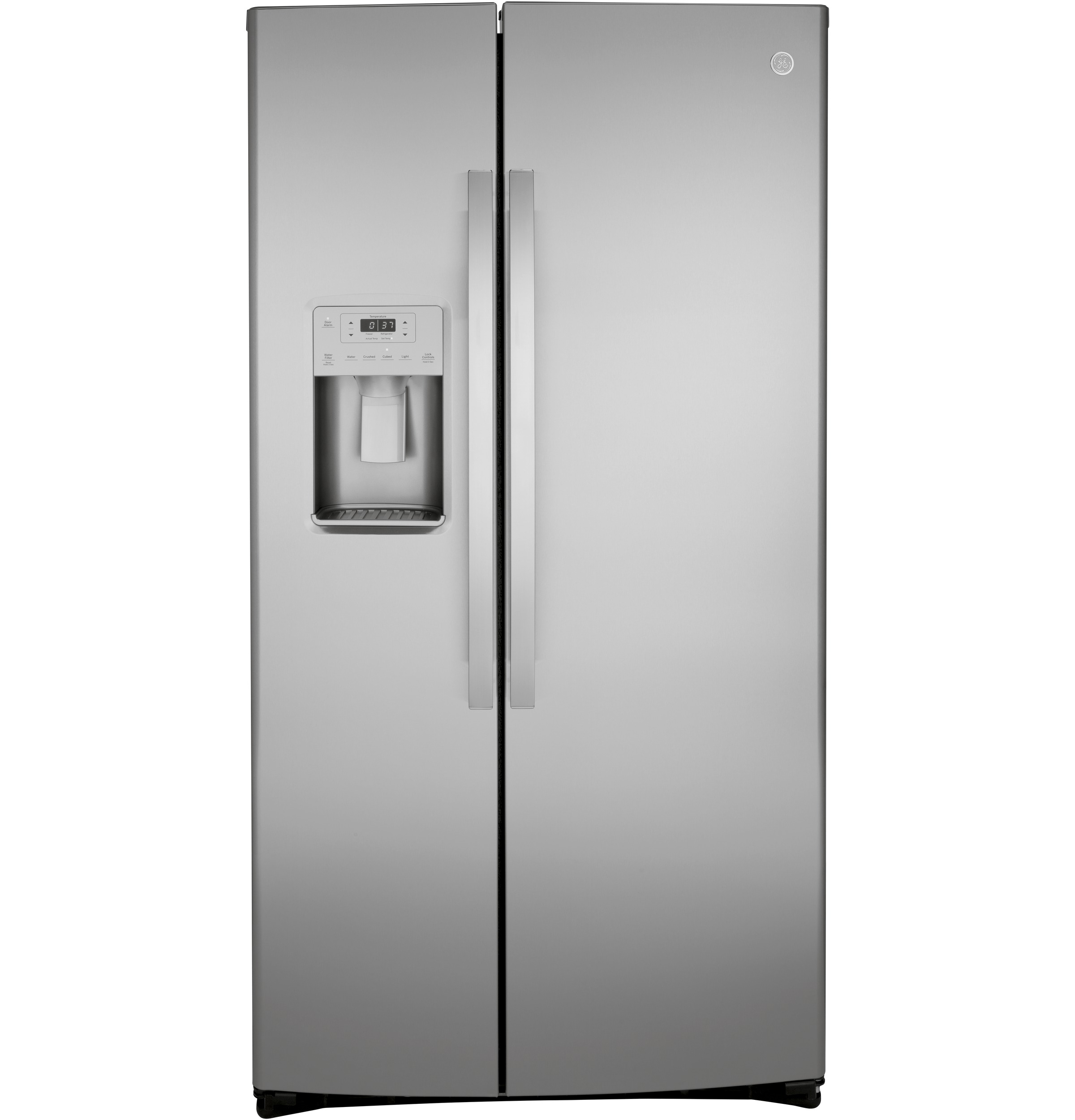 GE® 25.1 Cu. Ft. Fingerprint Resistant Side-By-Side Refrigerator