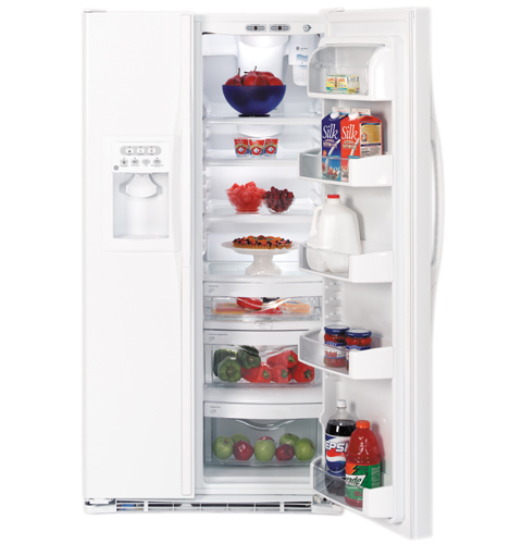 GE ENERGY STAR® 25.4 Cu. Ft. Side-by-Side Refrigerator