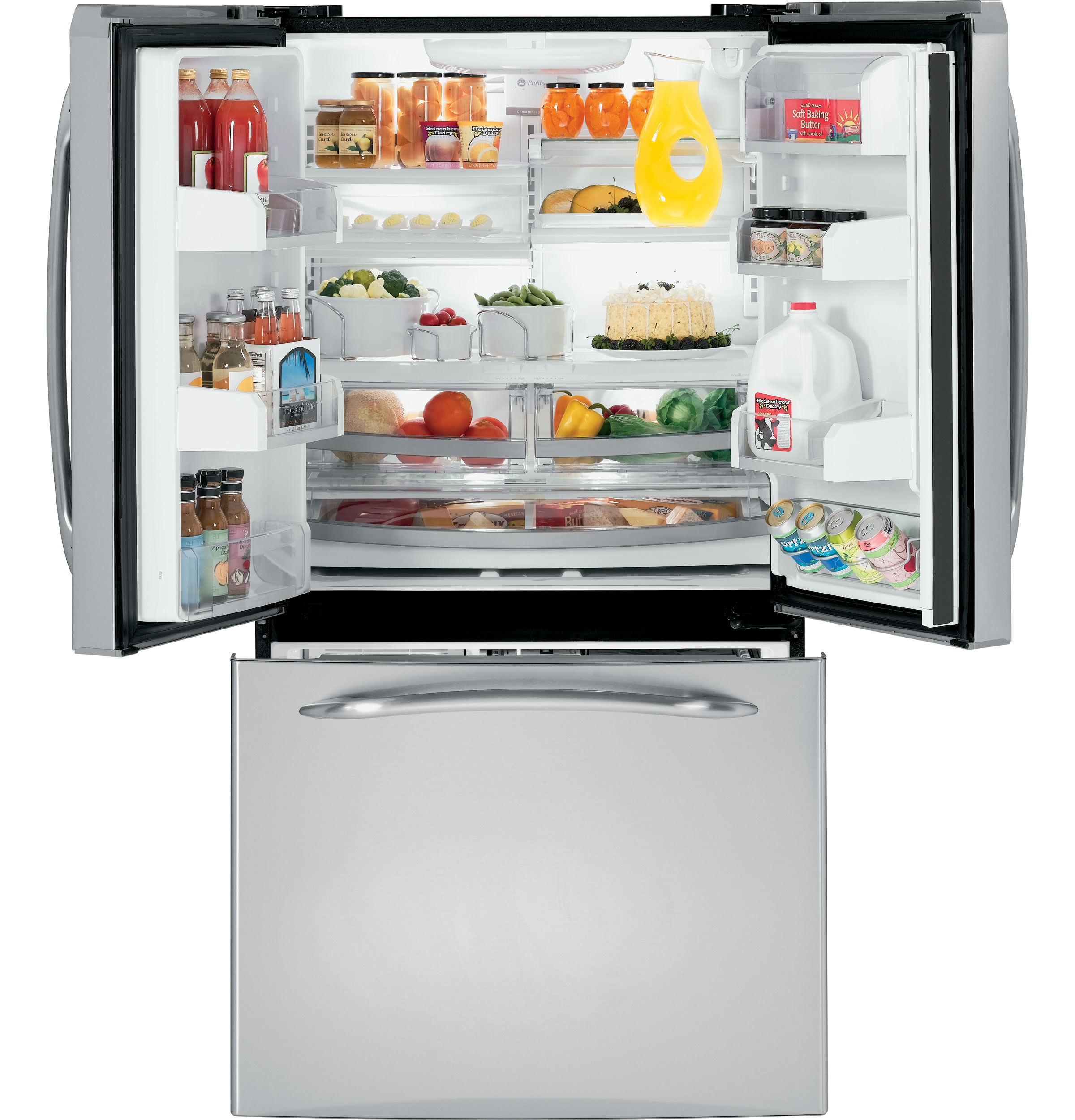 GE Profile™ ENERGY STAR® 20.8 Cu. Ft. French-Door Refrigerator