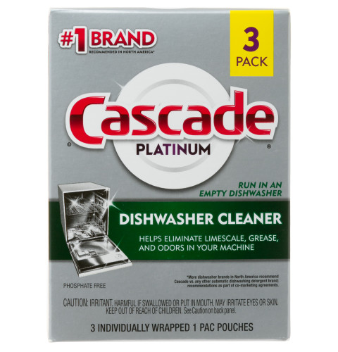 CASCADE DISHWASHER CLEANER — Model #: WX10X10212