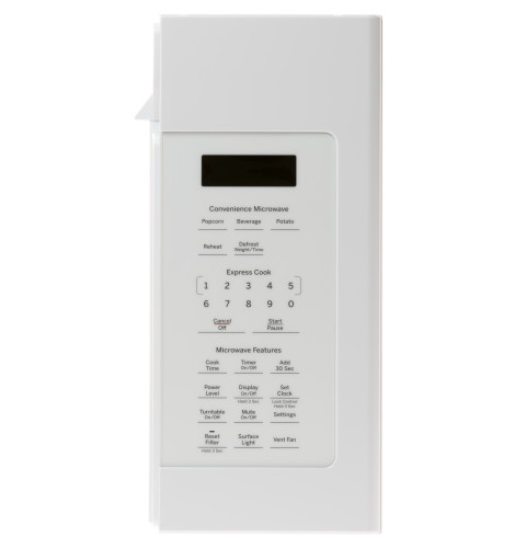 CONTROL PANEL ASSEMBLY - WHITE