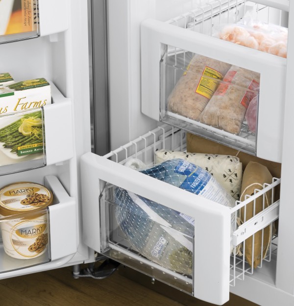 Full-Extension Freezer Baskets