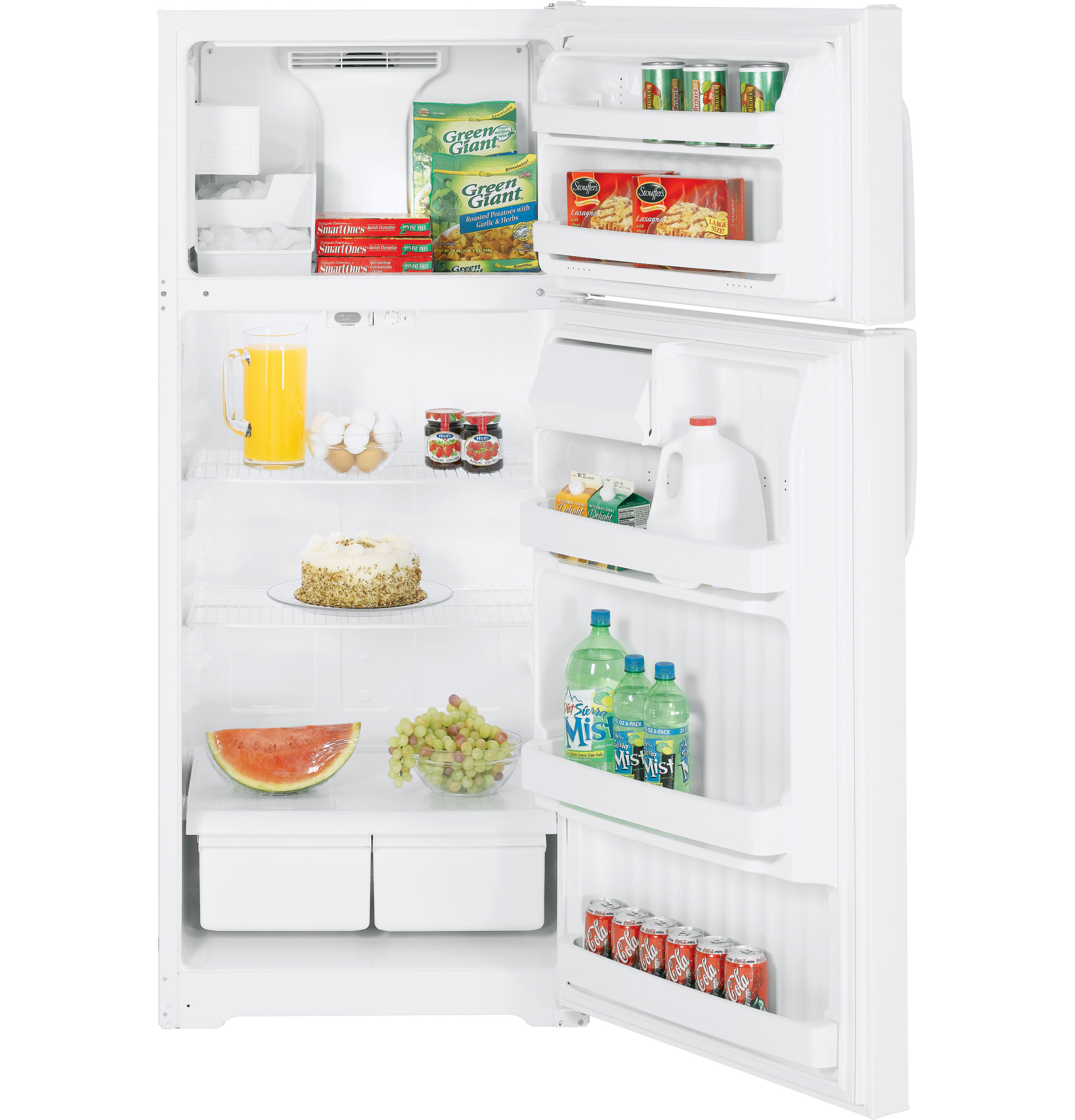 GE® 18.1 Cu. Ft. Top-Freezer Refrigerator