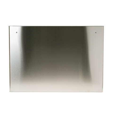 Refrigerator freezer door  (stainless steel)