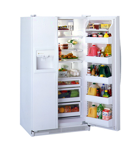 GE Profile Performance™ 26.6 Cu. Ft. Side-By-Side Refrigerator with Dispenser