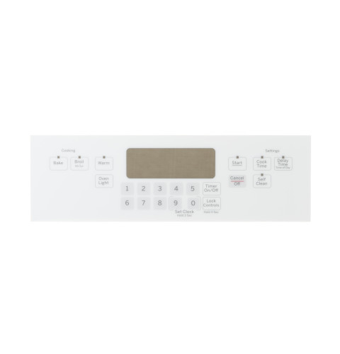 RANGE CONTROL PANEL - WHITE