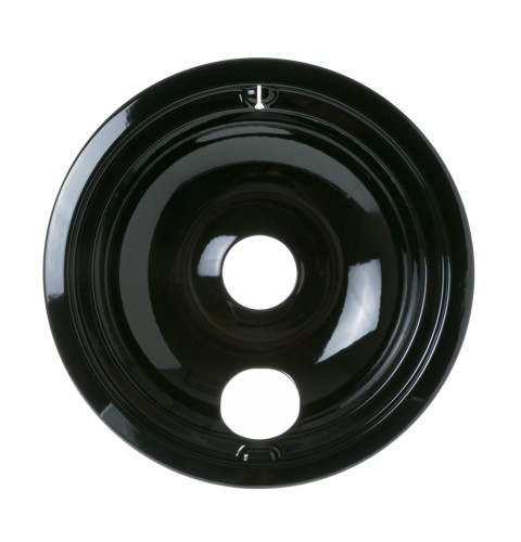 Electric range black 8 inch porcelain drip bowl