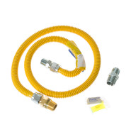 4 ft. Gas Range Connector Kit with Auto Shut Off
