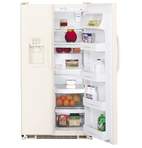 GE® 24.9 Cu. Ft. Side-By-Side Refrigerator with Dispenser