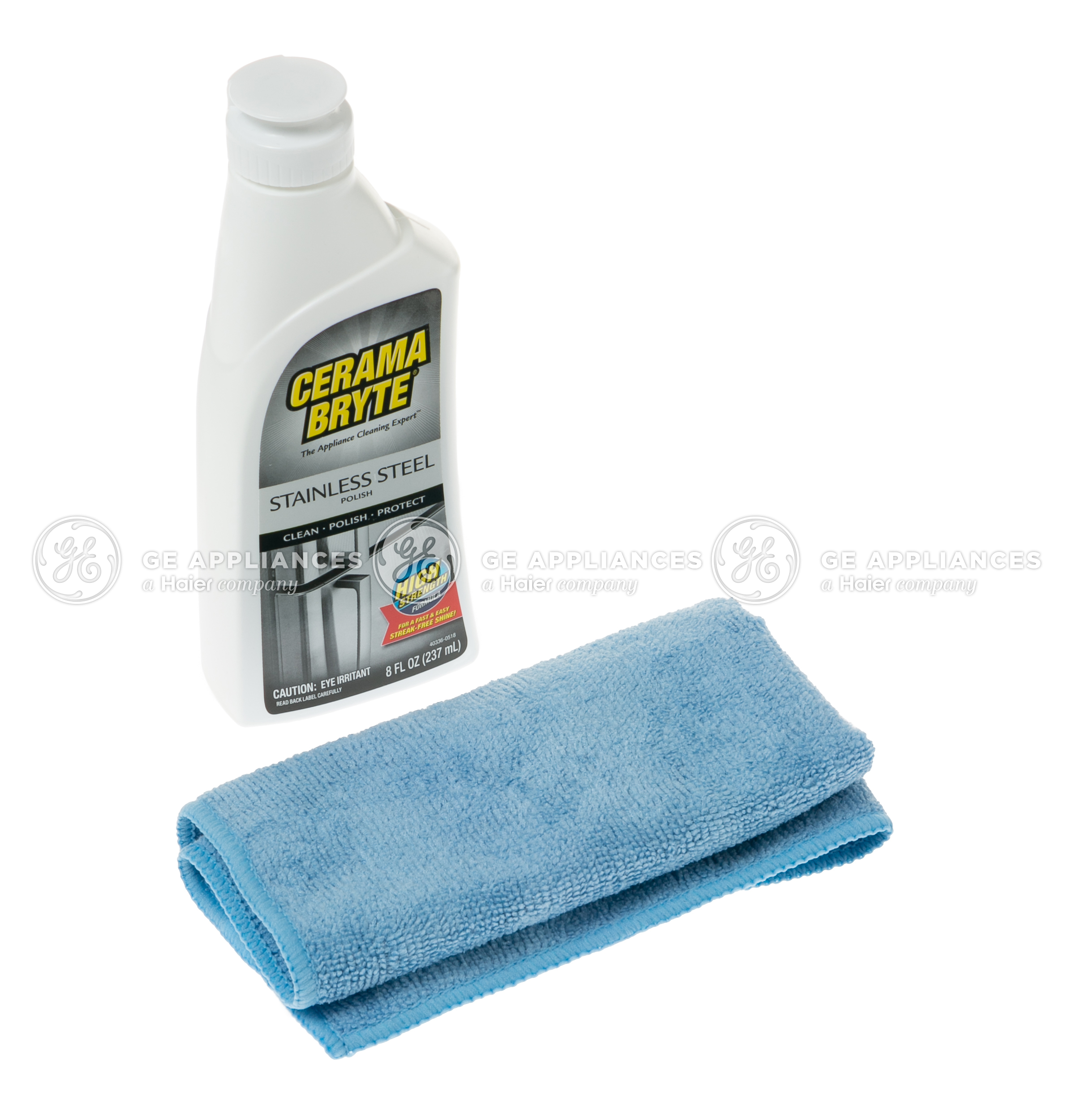 CERAMA BRYTE® STAINLESS STEEL POLISH KIT — Model #: WX10X33765