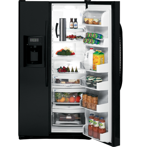 GE® 25.4 Cu. Ft. Side-By-Side Refrigerator with Dispenser