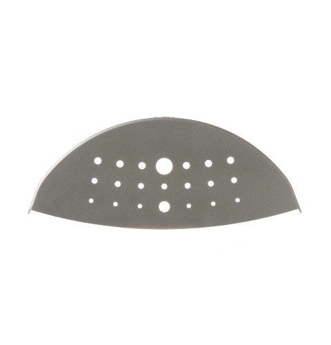 Refrigerator grill recess